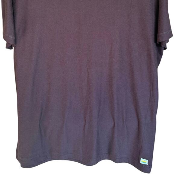 Vuori Strato Tech Tee Shirt Crewneck Short Sleeve In Oxblood Red Size XL - Picture 6 of 11